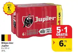 Carrefour Blikjes bier Jupiler aanbieding