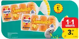 Carrefour Botersandwiches Harrys aanbieding