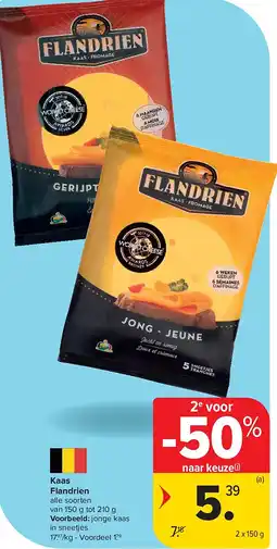 Carrefour Kaas Flandrien aanbieding