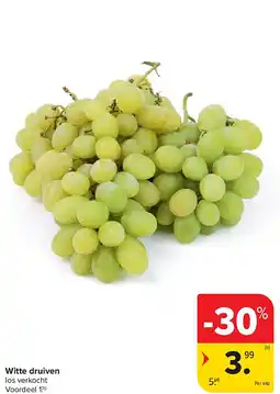 Carrefour Witte druiven aanbieding