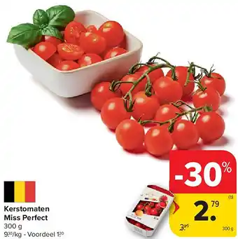 Carrefour Kerstomaten Miss Perfect aanbieding