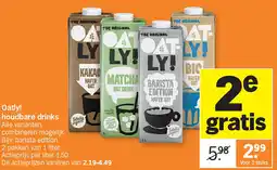 Albert Heijn Oatly! houdbare drinks aanbieding
