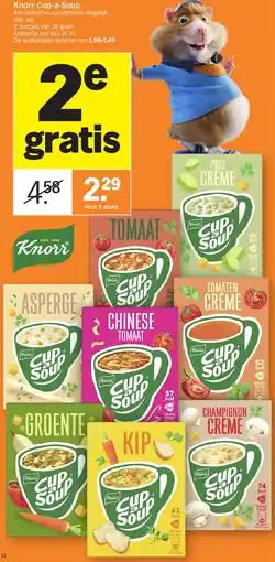 Albert Heijn Knorr Cup-a-Soup aanbieding