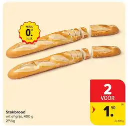 Carrefour Stokbrood aanbieding