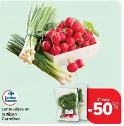 Carrefour Lente-uitjes en radijzen Carrefour aanbieding