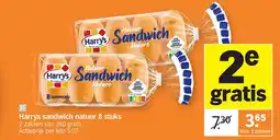 Albert Heijn Harrys sandwich natuur 8 stuks aanbieding