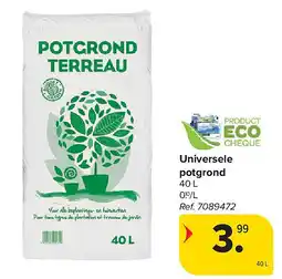 Carrefour Universele potgrond aanbieding