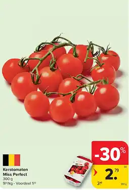 Carrefour Kerstomaten Miss Perfect aanbieding