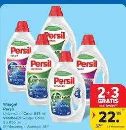 Carrefour Wasgel Persil aanbieding