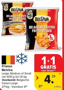 Carrefour Frieten Belviva aanbieding
