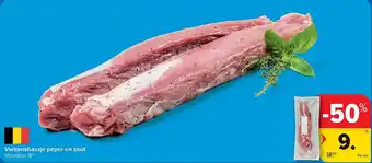 Carrefour Varkenshaasje peper en zout aanbieding