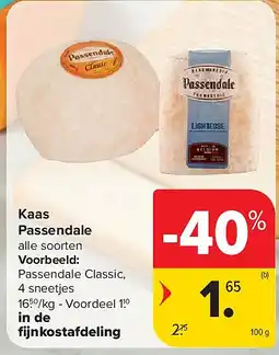 Carrefour Kaas Passendale aanbieding
