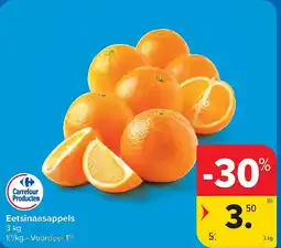 Carrefour Eetsinaasappels aanbieding