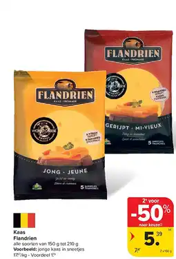 Carrefour Kaas Flandrien aanbieding