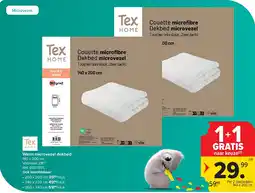 Carrefour Warm microvezel dekbed aanbieding