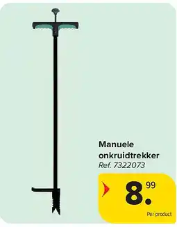 Carrefour Manuele onkruidtrekker aanbieding