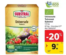 Carrefour Universele Tuinmest Substral aanbieding
