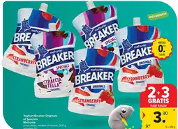 Carrefour Yoghurt Breaker Originals of Specials Melkunie aanbieding