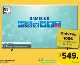 Carrefour Samsung ULTRA HD 4K Tv aanbieding