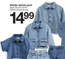 Zeeman Kinder denim jack aanbieding