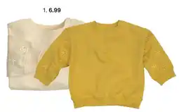 Zeeman Baby sweater aanbieding