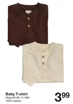 Zeeman Baby T-shirt aanbieding