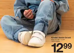 Zeeman Kinder denim broek aanbieding