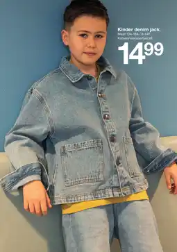 Zeeman Kinder denim jack aanbieding
