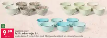 ALDI Home Creation Kitchen Aziatische kommetjes, 6 st. aanbieding