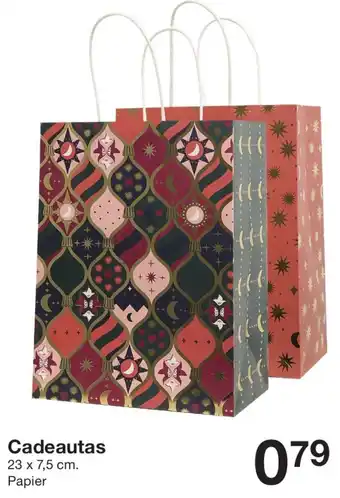 Zeeman Cadeautas aanbieding