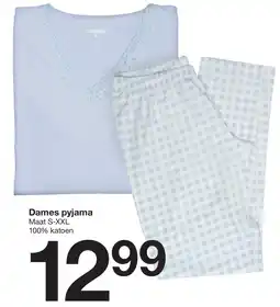 Zeeman Dames pyjama aanbieding