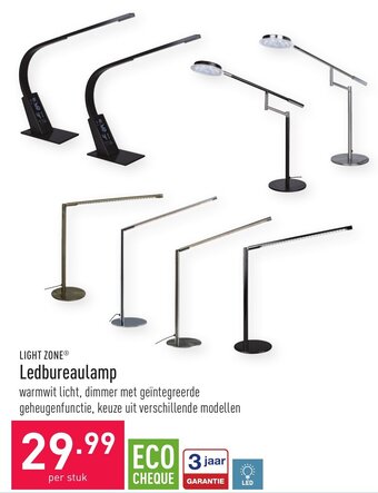 ALDI Light Zone Ledbureaulamp aanbieding