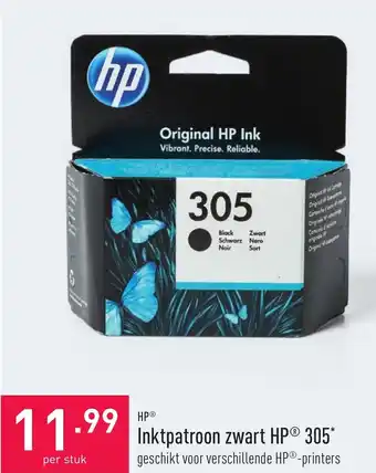 HP Inktpatroon zwart HP 305*