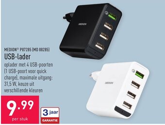ALDI Medion P87285 (MD 88285) USB-lader aanbieding