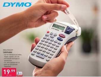 ALDI Dymo Letratag XR Labelmaker aanbieding