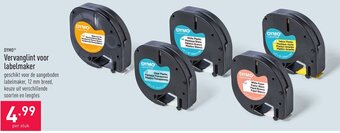ALDI Dymo Vervanglint voor labelmaker aanbieding