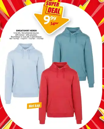 Sweatshirt heren