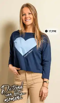 Trafic Sweatshirt Dames aanbieding