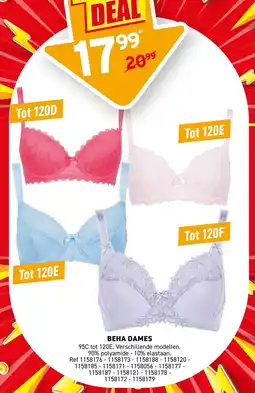 Trafic Beha dames aanbieding