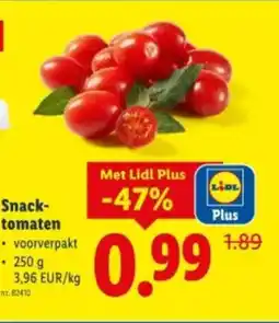 Lidl Snack tomaten aanbieding