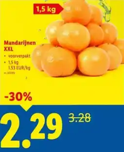 Lidl Mandarijnen XXL aanbieding
