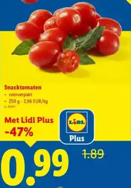 Lidl Snacktomaten aanbieding