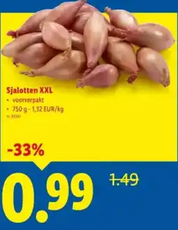 Lidl Sjalotten XXL aanbieding