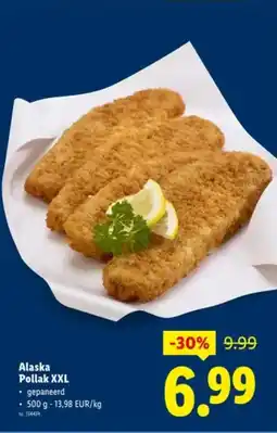 Lidl Alaska Pollak XXL aanbieding