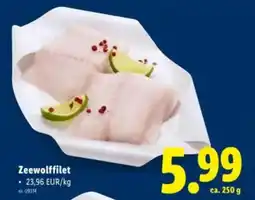 Lidl Zeewolffilet aanbieding