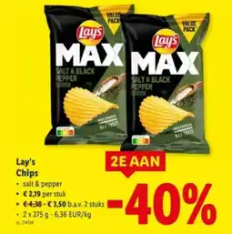 Lidl Lay's Chips aanbieding