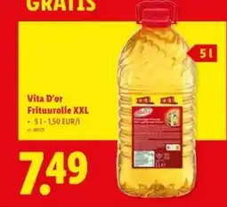 Lidl Vita D'or Frituurolie XXL aanbieding