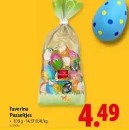 Lidl Favorina Paaseitjes aanbieding