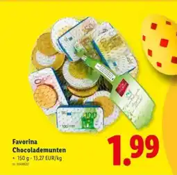 Lidl Favorina Chocolademunten aanbieding