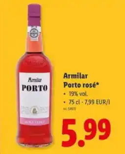 Lidl Armilar Porto rosé aanbieding